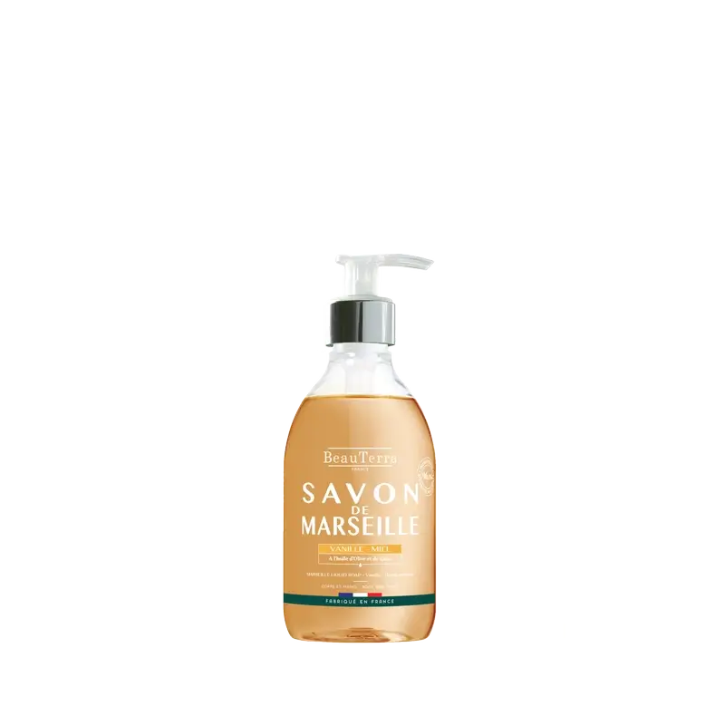 Beauterra Marseille-Seifen Marseille-Seife Vanille & Honig , 300 ml