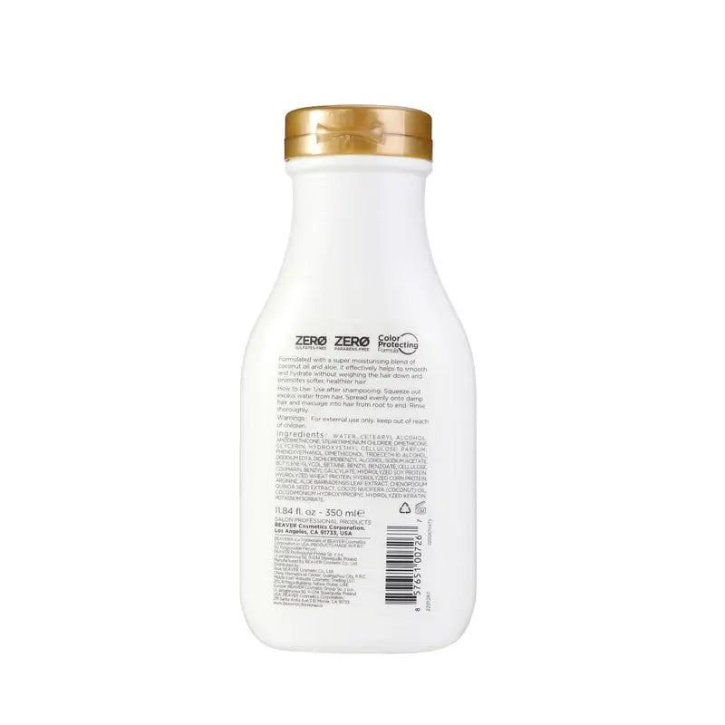 Biber Kokosnussöl & Quinoa Feuchtigkeitsspülung, 350 ml