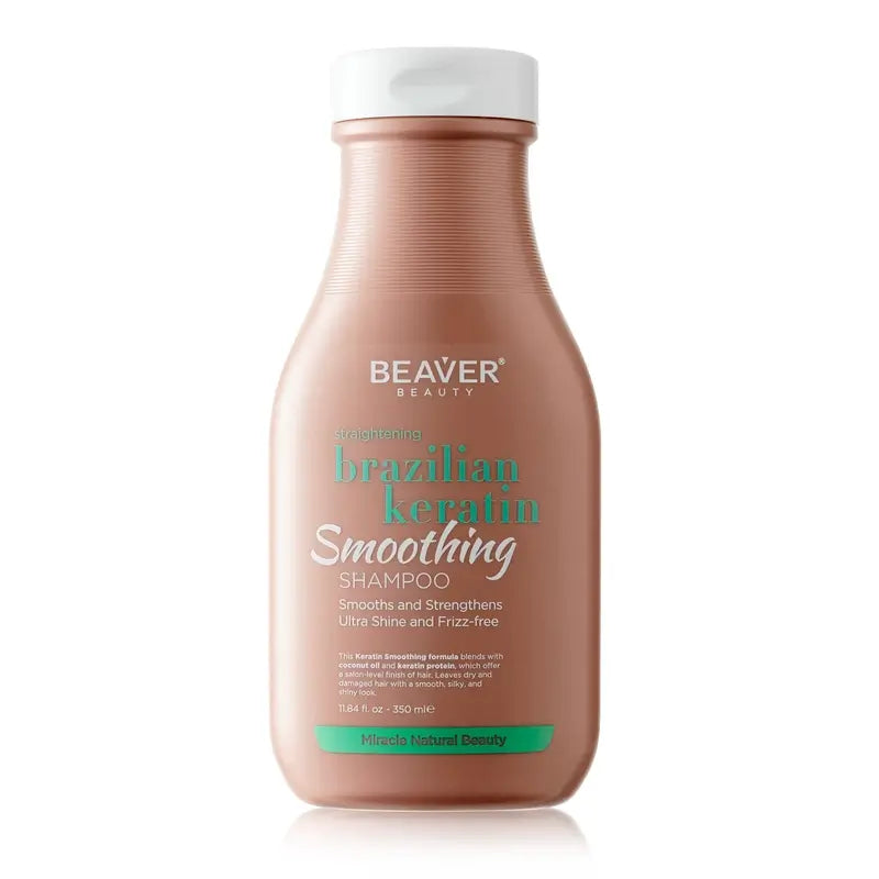 Biber Brasilianisches Keratin Glättendes Shampoo , 350 ml