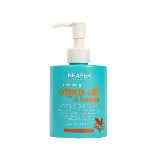 Biber Lockencreme Arganöl & Keratin , 250 ml