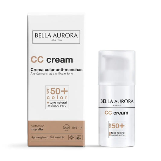 Bella Aurora CC Protect Sonnenschutz mit Farbe SPF 50+, 30 ml