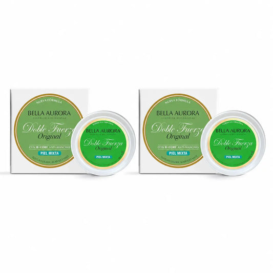 Bella Aurora Double Strength Matt Anti-Flecken für Mischhaut, 30 g, 2er-Pack