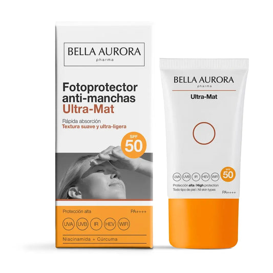 Bella Aurora Ultra-Mat Anti-Blemish Sonnenschutz, 50 ml.