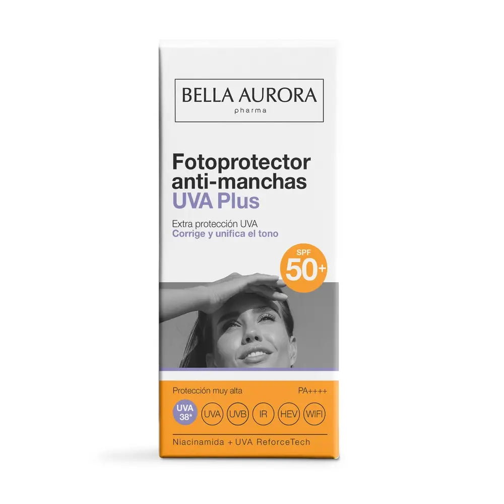 Bella Aurora Anti-Blemish Sonnenschutzmittel Uva Plus Protect, 50 ml.