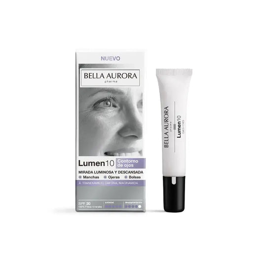 Bella Aurora Lumen10 Eye Contour Cream SPF20, 15 ml