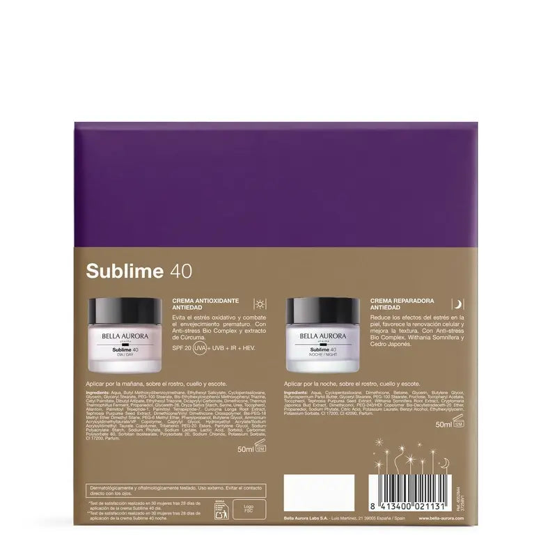 Bella Aurora Sublime Anti-Aging Packung +40 , 50 + 50 ml