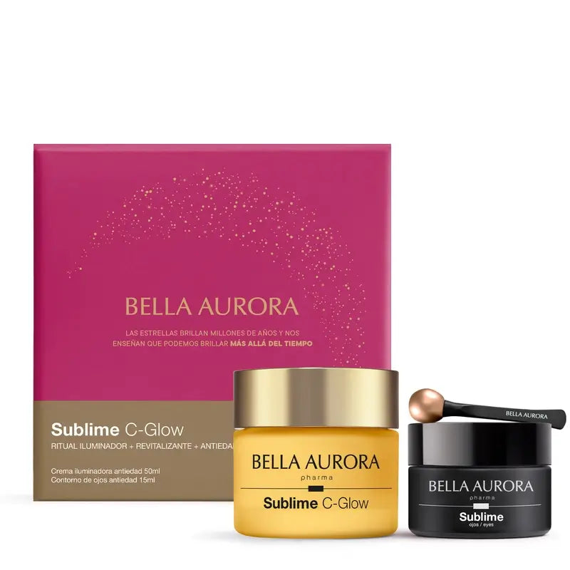 Bella Aurora Sublime Anti-Aging Illuminator Pack C-Glow + Augenkontur , 50 + 15 ml