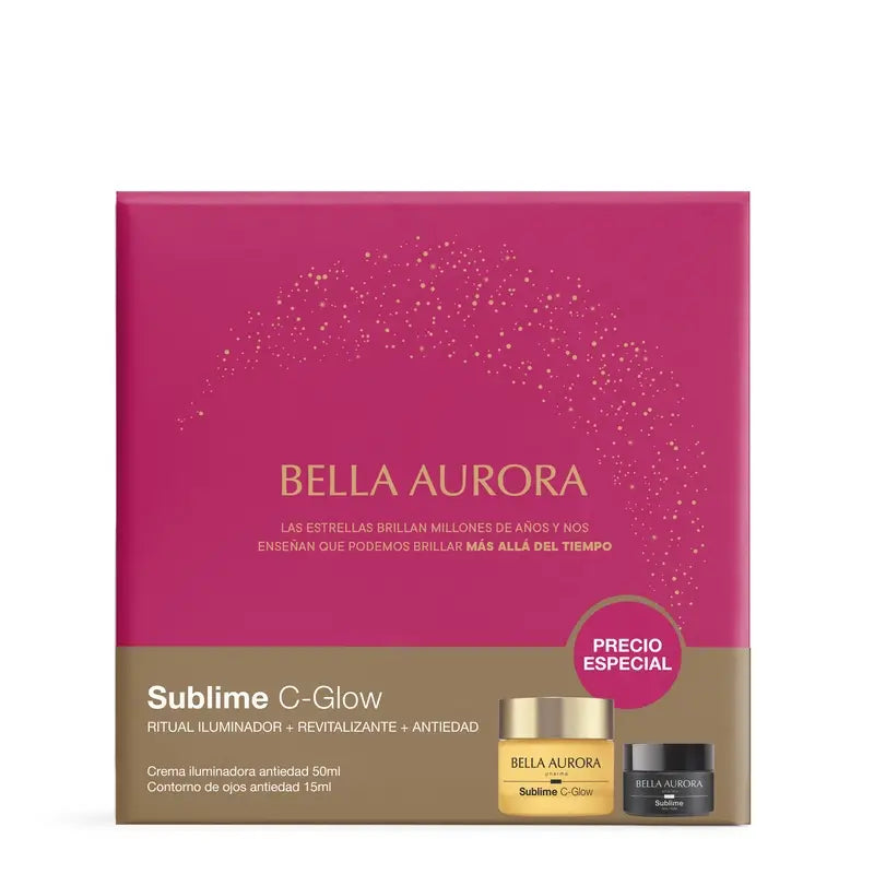 Bella Aurora Sublime Anti-Aging Illuminator Pack C-Glow + Augenkontur , 50 + 15 ml