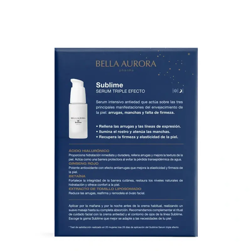 Bella Aurora Sublime Dreifach-Effekt-Serum, 30 ml