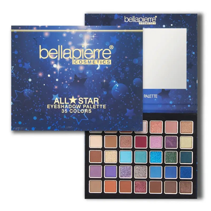 Bellapierre Cosmetics All-Stars Lidschattenpalette, 35 Farben, 38 g