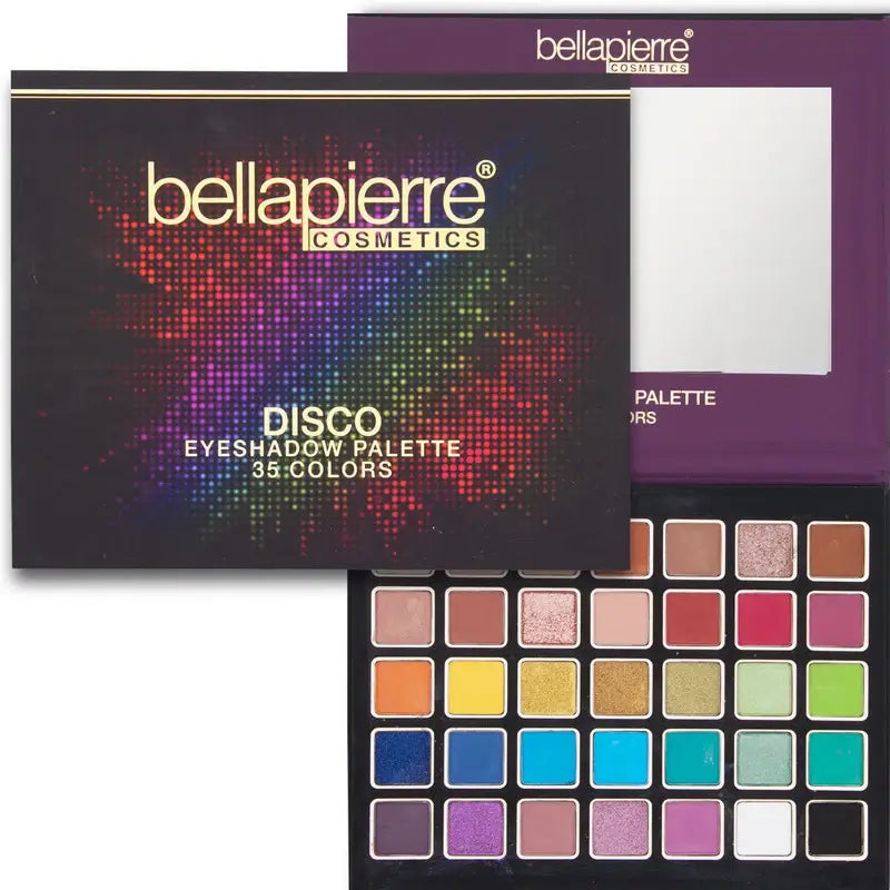 Bellapierre Cosmetics Disco Lidschattenpalette, 35 Farben, 38 g