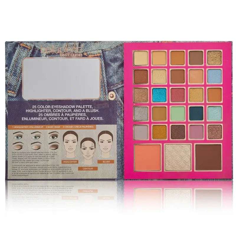 Bellapierre Cosmetics Augen- und Gesichtsbuch - 90'S Glam , 42,5 g