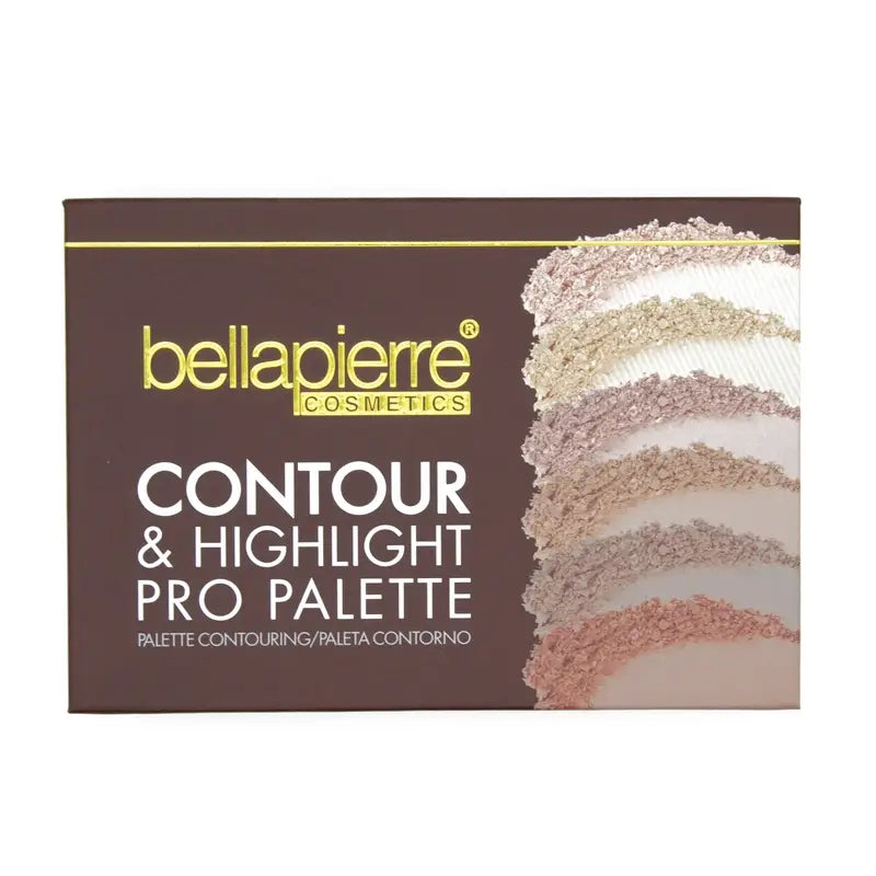 Bellapierre Cosmetics Make-up Kontur & Highlight Pro Palette , 19,2 g