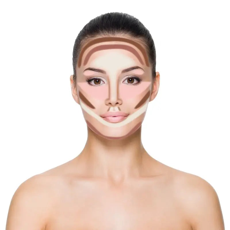 Bellapierre Cosmetics Make-up Kontur & Highlight Pro Palette , 19,2 g