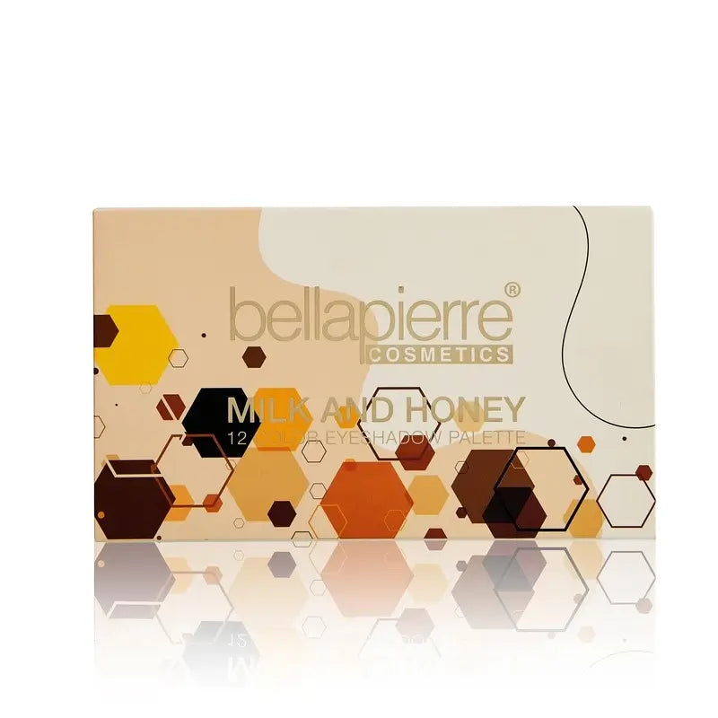 Bellapierre Cosmetics Milch & Honig Lidschattenpalette, 12 Farben, 25 g