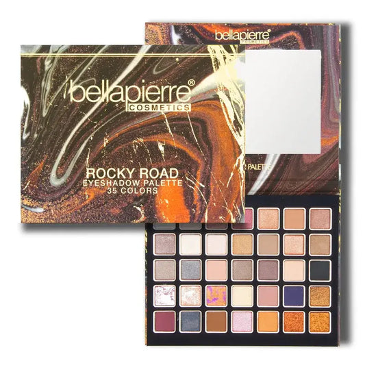 Bellapierre Cosmetics Rocky Road Lidschattenpalette, 35 Farben, 38 g
