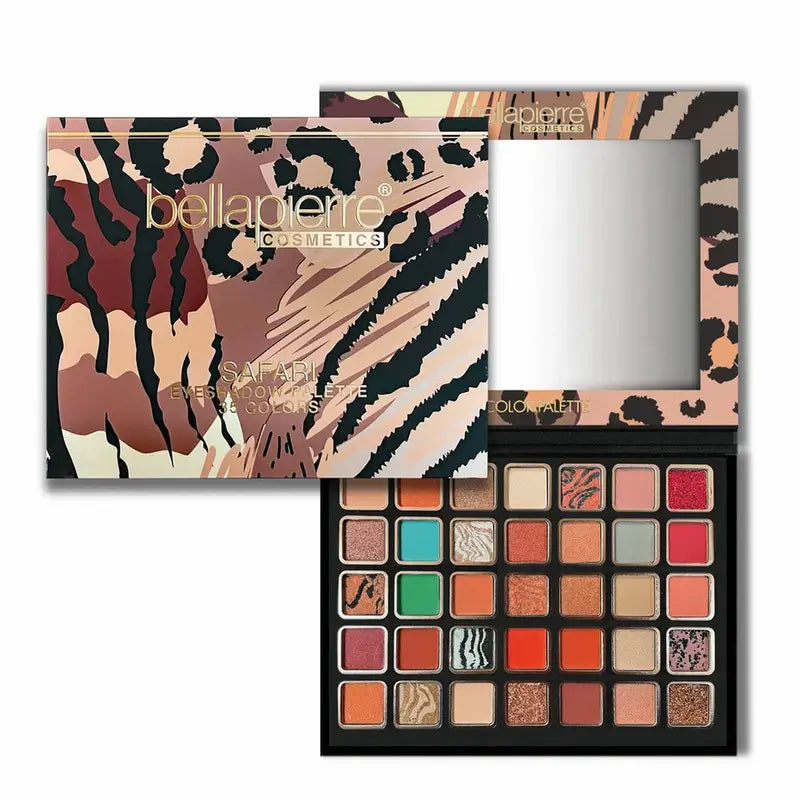 Bellapierre Cosmetics Safari Lidschattenpalette, 35 Farben, 38 g