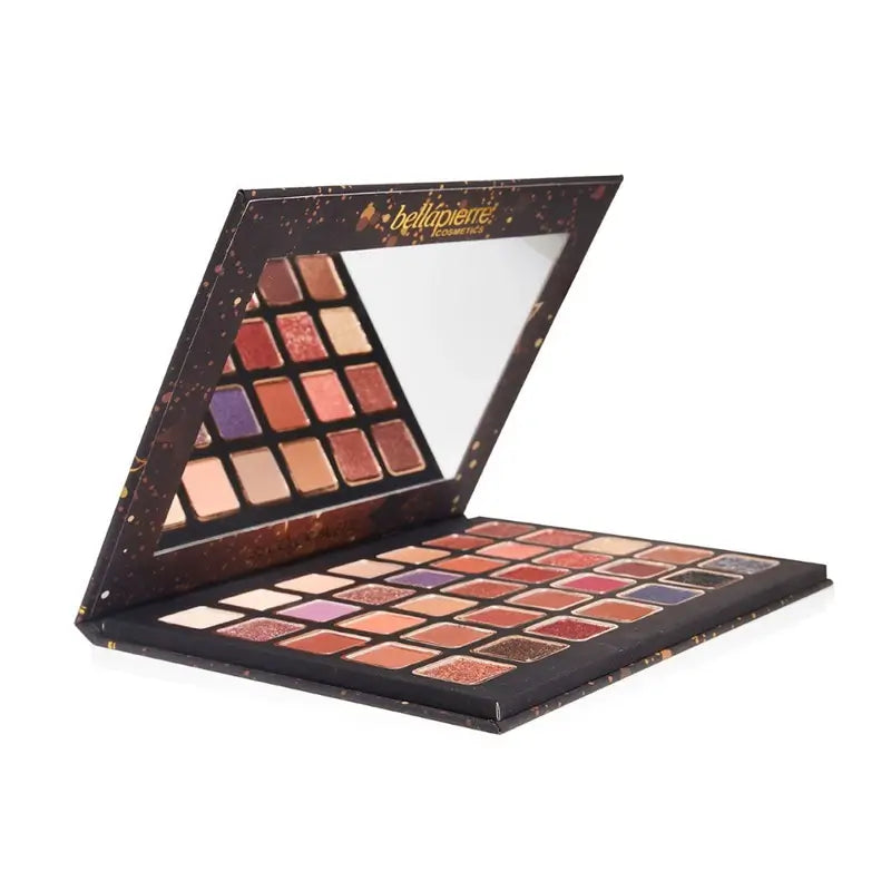 Bellapierre Cosmetics Ultimative Nude Lidschattenpalette, 35 Farben, 38 g