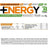 Bemore Nutrition Energy+ Energieriegel Erdnuss & Spirulina Geschmack