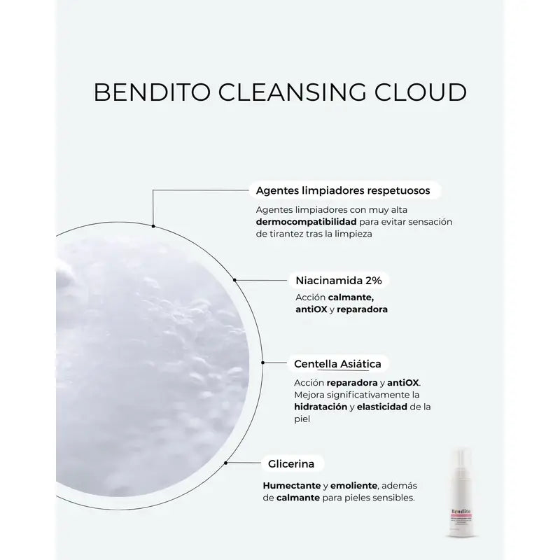 Bendito Cleansing Cloud Reinigungsschaum, 150 ml