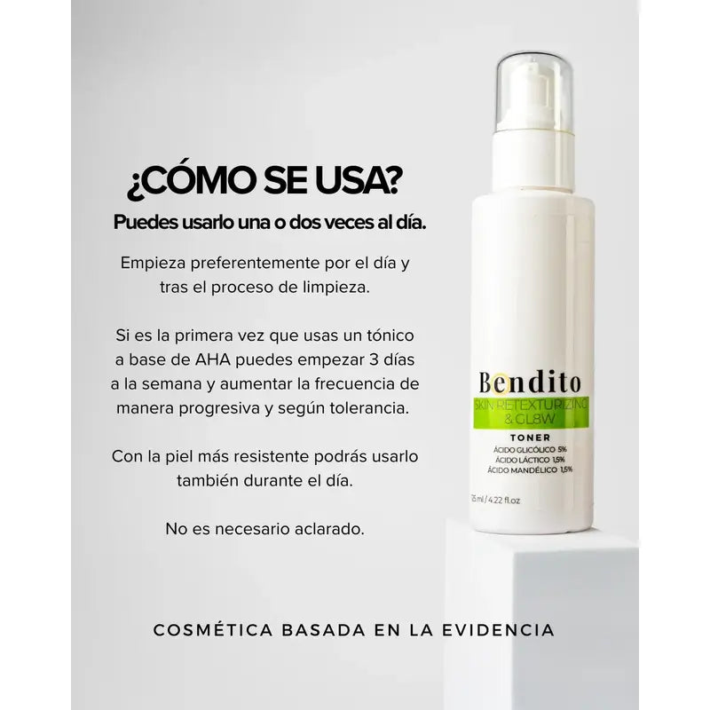 Blessed Exfoliating Skin Retexturizing & Gl8W Exfoliating Toner, 125 Ml
