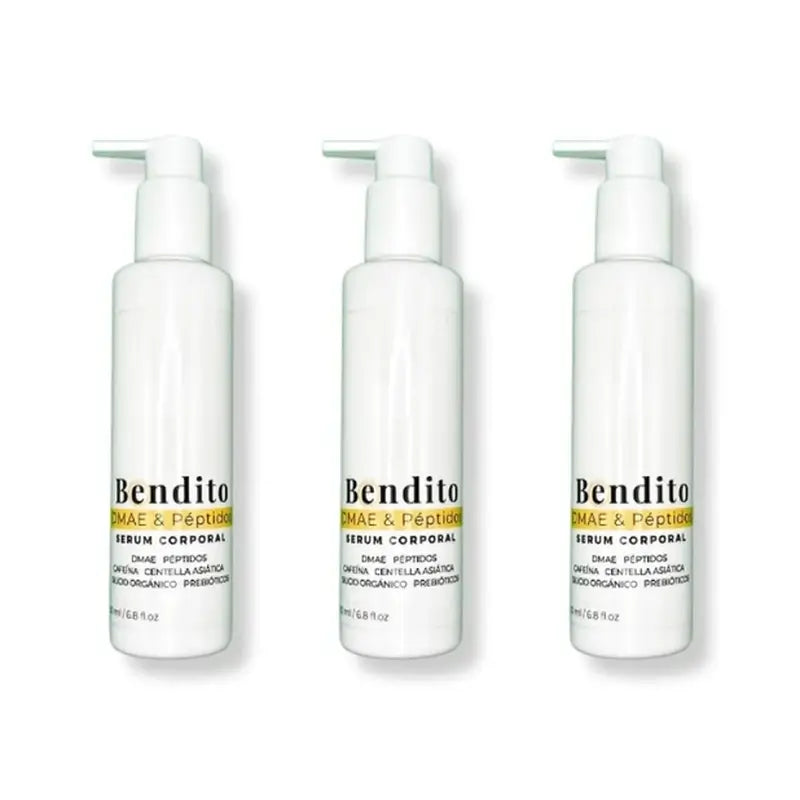Bendito Dmae & Peptide Körperserum, 3x200 ml