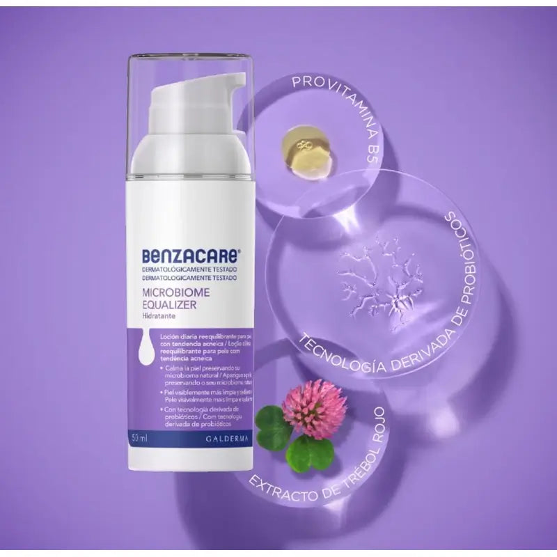 Benzacare Microbiome Equalizer Feuchtigkeitscreme, 50 ml