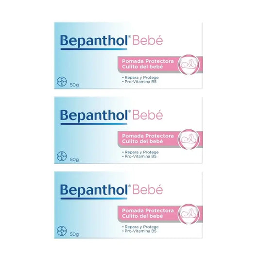 Bepanthol Baby Schutzsalbe, 3X50 Gr