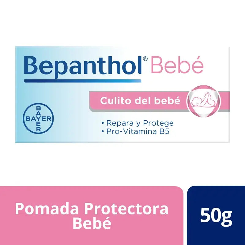 Bepanthol Schutzsalbe Windelcreme Baby-Popo-Pflege, 50 gr
