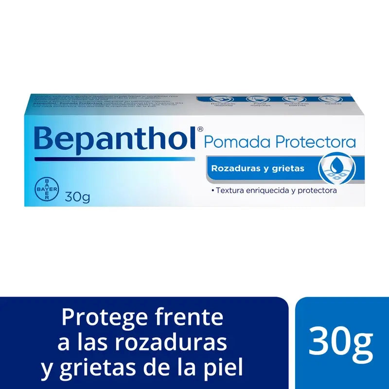Bepanthol Schutzsalbe Risse und Scheuerstellen empfindliche Haut, 30 gr