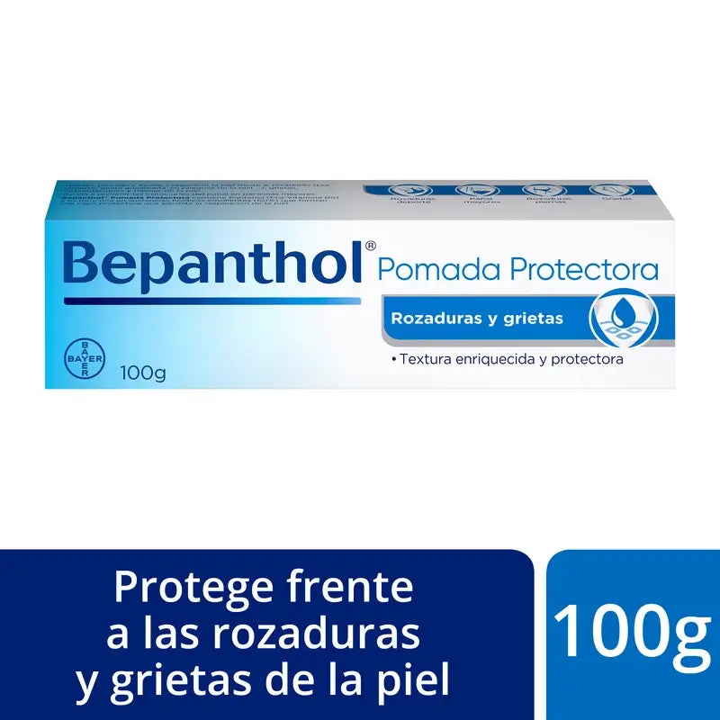 Bepanthol Schutzsalbe Risse und Sprünge empfindliche Haut, 100 gr