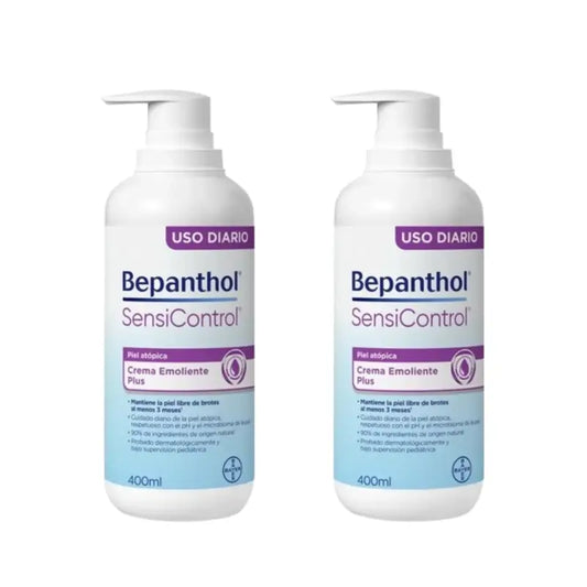 Bepanthol Sensicontrol Tägliche Emollient Creme, 2X400 Ml