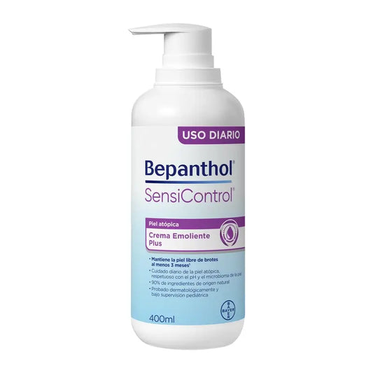 Bepanthol SensiControl Emollient Creme für atopische Hautreizungen, 400 ml