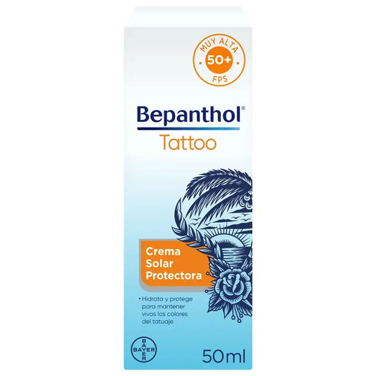 Bepanthol Tattoo-Sonnenschutz SPF50, 50 ml