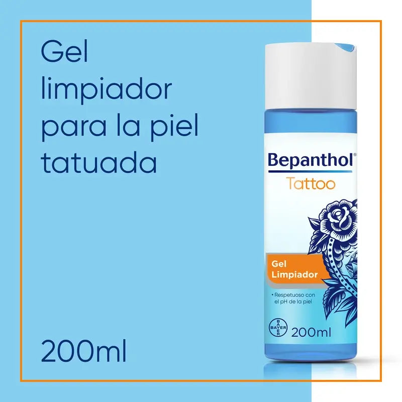 Bepanthol Tattoo-Reinigungsgel, 200 ml