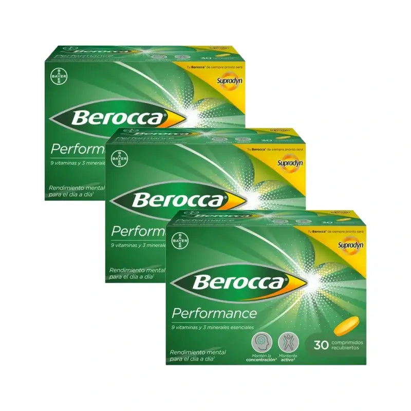 Berocca Leistung, 3X30 Tabletten