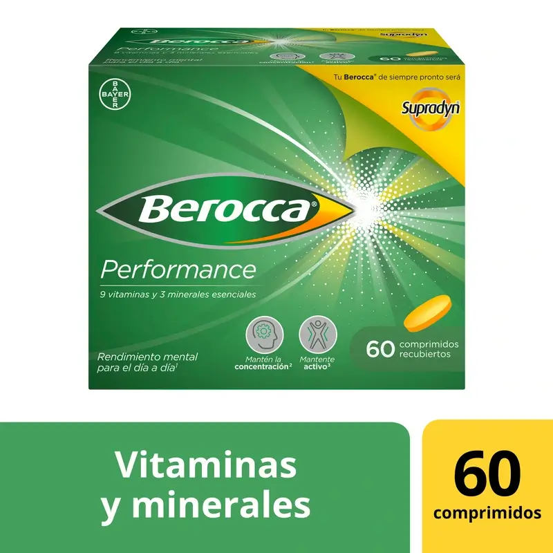 Berocca Leistung, 60 Tabletten