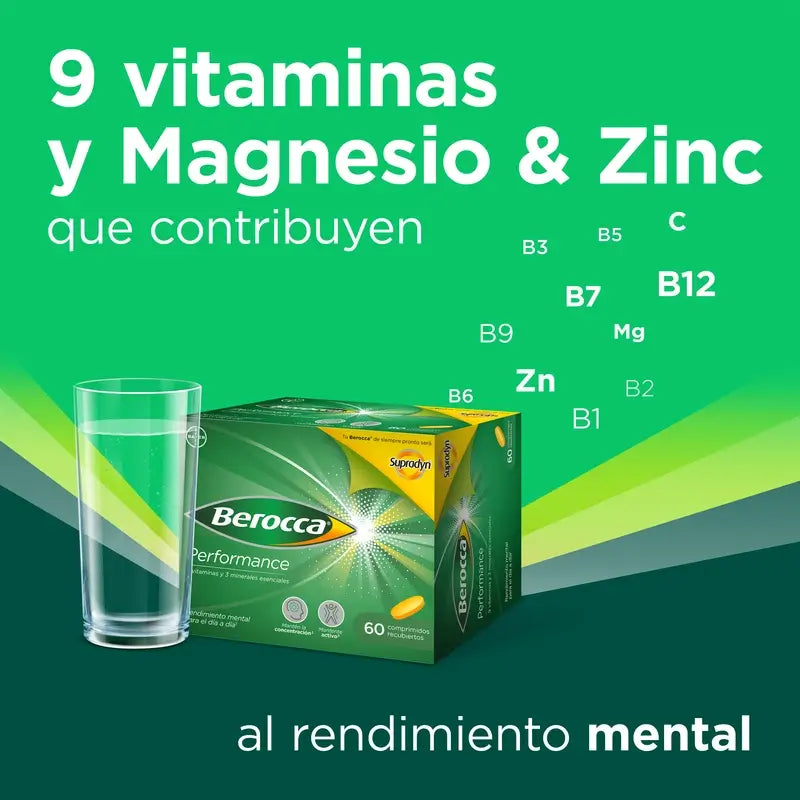 Berocca Leistung, 60 Tabletten