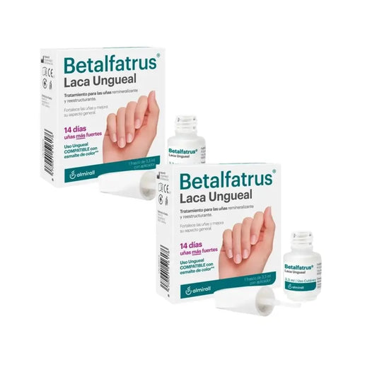 Betalfatrus Nagellack, 2X3.3 Ml