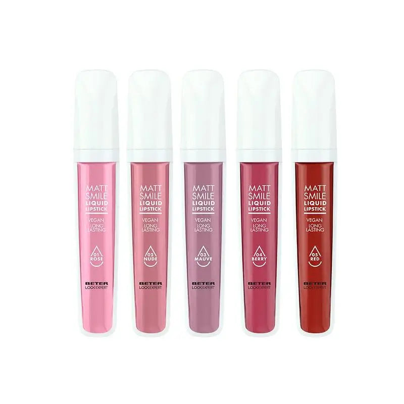 Beter Look Expert Matt Liquid Lipstick 05 Rot