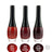 Beter Nagelpflege Pack 3X Maniküre Nagellack Red Lover