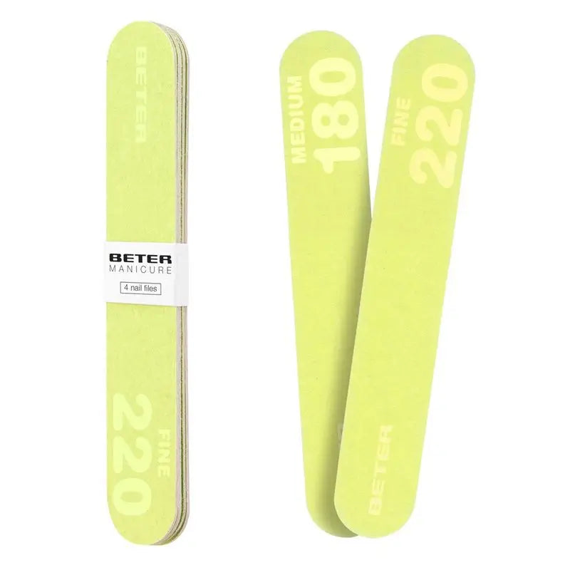 Beter Pack 4X Nagelfeilen, Fiberglas 180/220 Grit