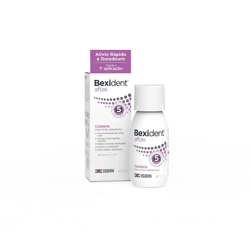Isdin Bexident Aftas Mundspülung, 120 ml