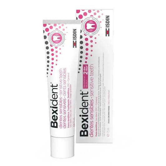 Isdin Bexident Sensitive Zahnpasta für empfindliche Zähne, 75 ml