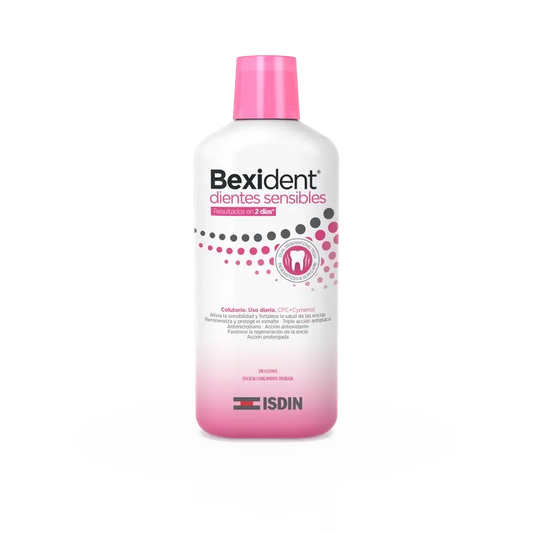 Isdin Bexident Sensitive Zähne Mundwasser 500 Ml
