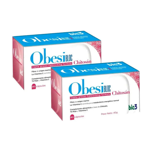 Bie3 Obesibloc Chitosan 500 Mg, 2X80 Kapseln