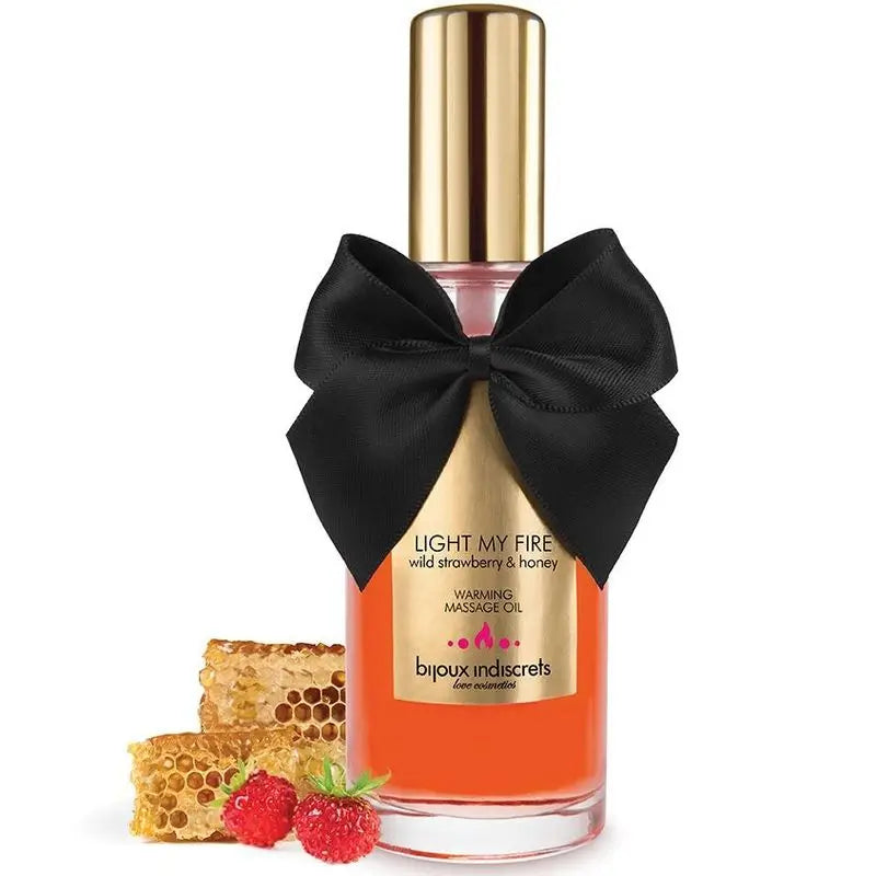 Bijoux Love Cosmetiques Erdbeere Aroma wärmendes Massageöl