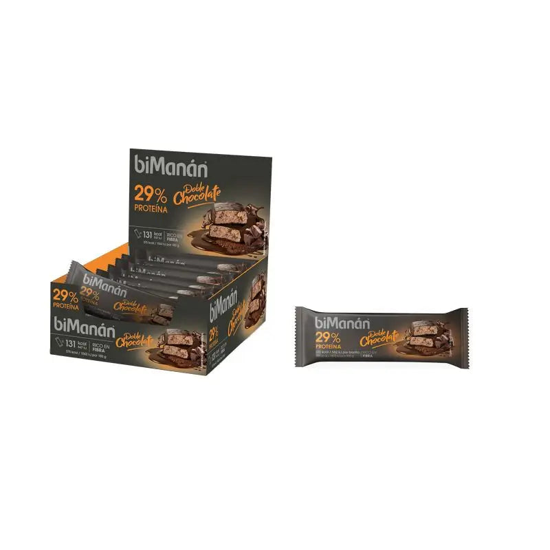 Bimanán Protein-Riegel Double Chocolate, 20 Stück