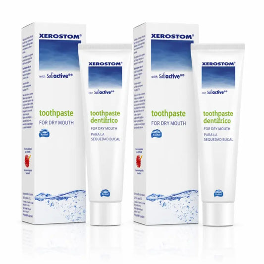 Biocosmetics Xerostom Zahnpasta für den trockenen Mund, 2X50 Ml