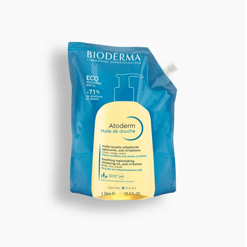 Bioderma Atoderm Eco-Refill Shower Oil, 1 L